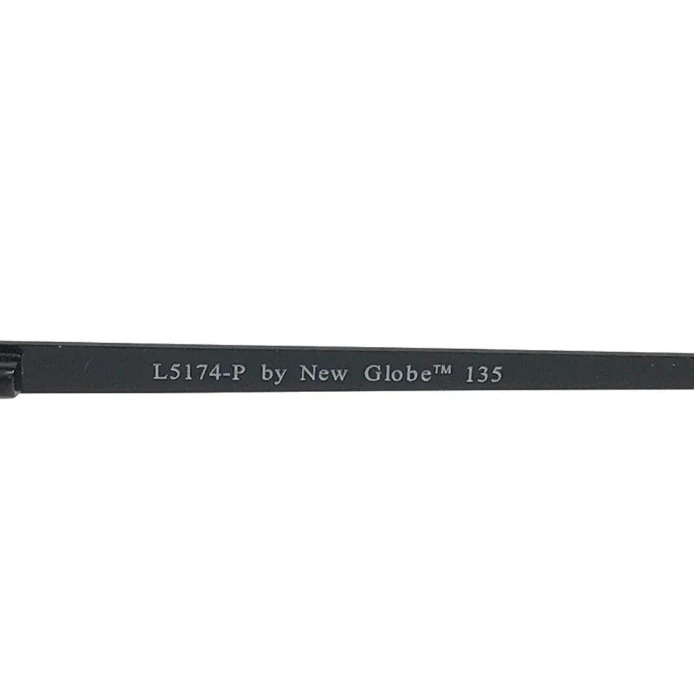 New Globe Eyeglasses Frames L5174-P BLACK Cat Eye Full Rim 51-16-135